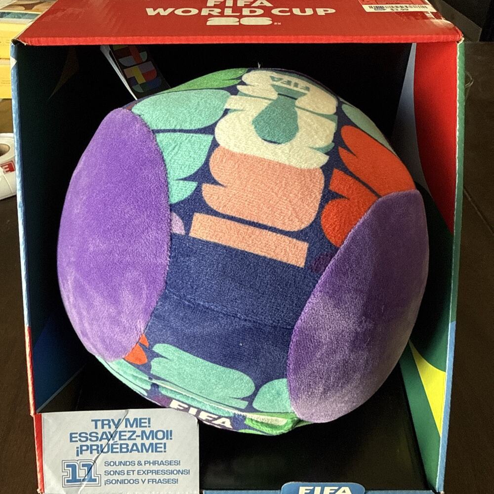Jazwares – Fifa World Cup 2026 Feature Soccer Ball (9 Inch)